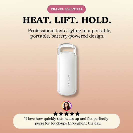 Heated Portable Plastic Eyelash Curler