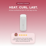 Heated Portable Plastic Eyelash Curler