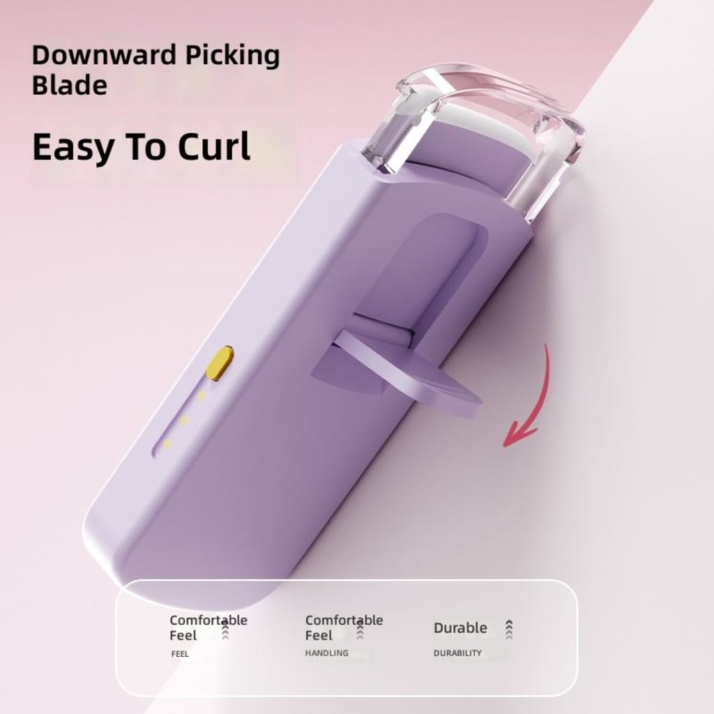 Heated Portable Plastic Eyelash Curler