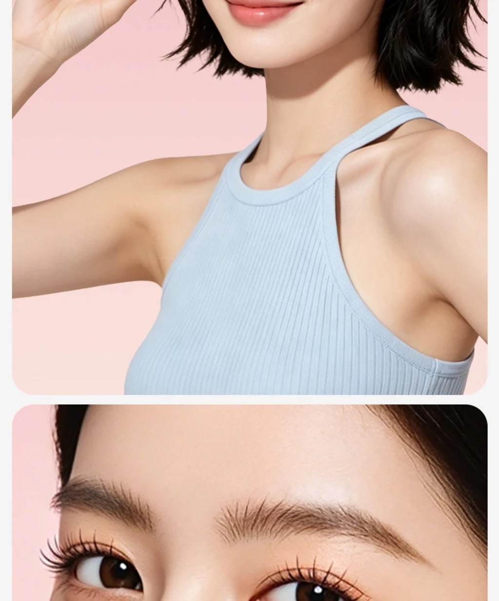 Heated Portable Plastic Eyelash Curler